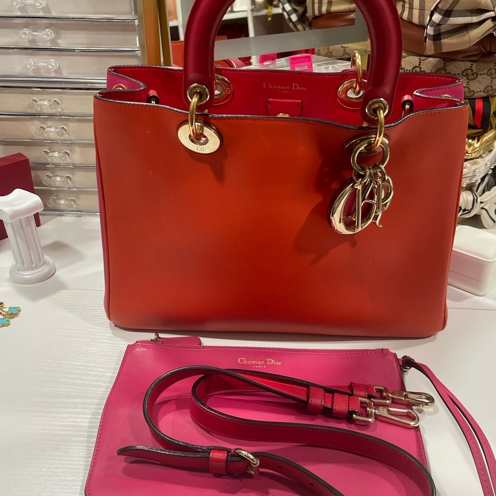 Dior Red Handbag - Picture 12 of 14
